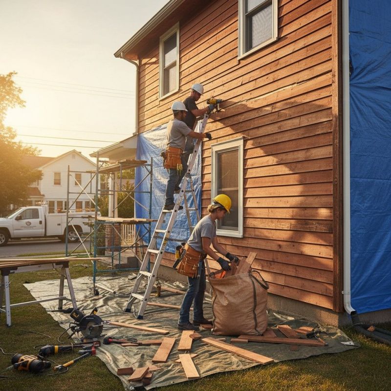 Wood Siding Replacement